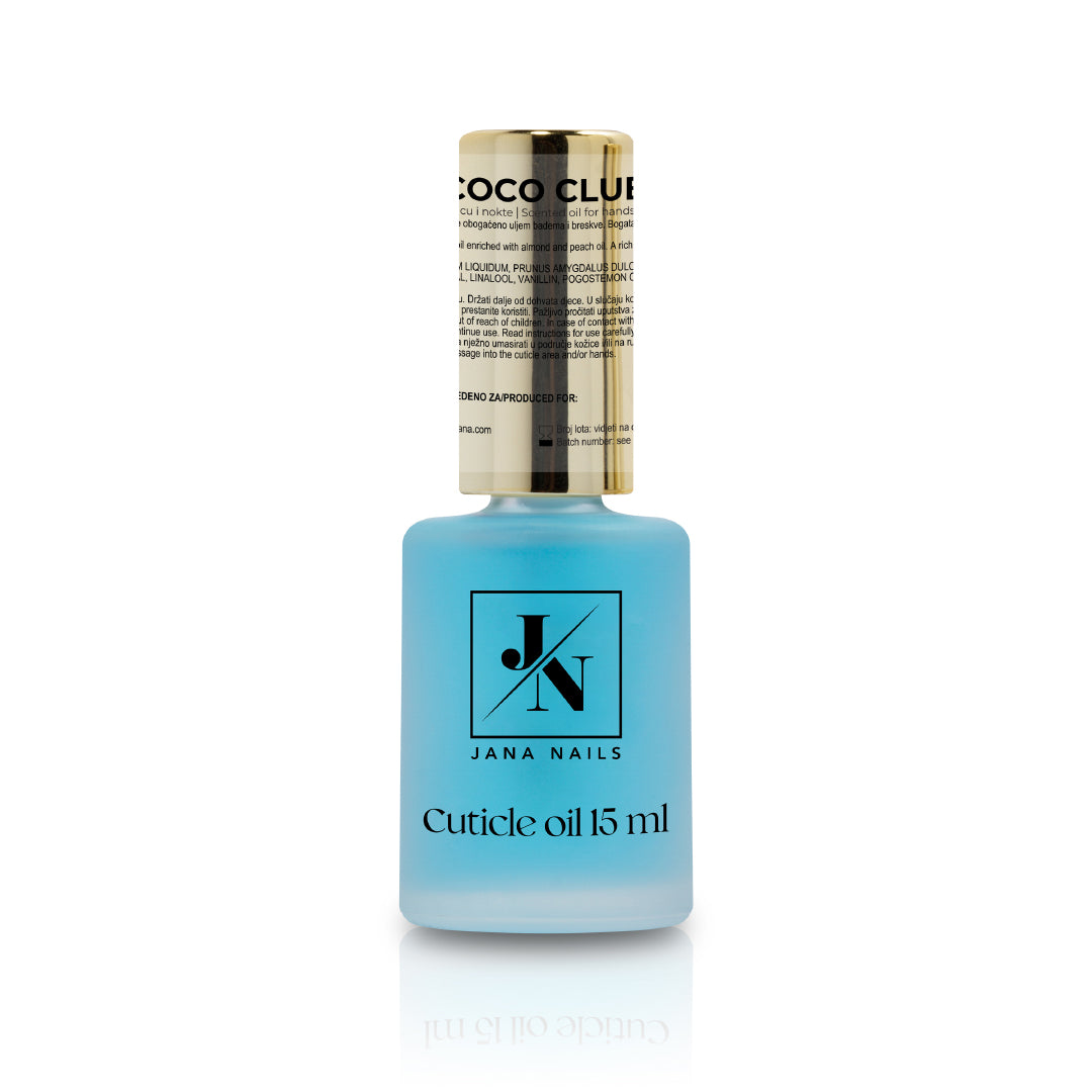 Huile pour Cuticules Coco Club 15 ml – Parfum Noix de Coco | Jana Nails
