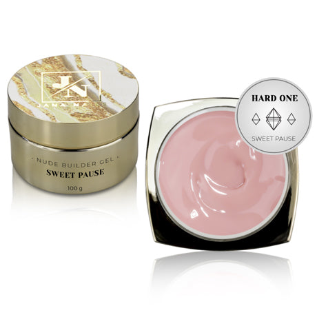 Hard One Builder Gel Sweet Pause 100g – Sans HEMA/TPO, Nude Naturel | JANA NAILS