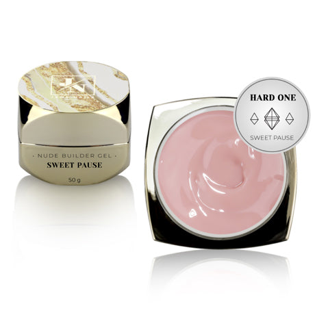 Hard One Builder Gel Sweet Pause 50g – Sans HEMA/TPO, Nude Naturel | JANA NAILS