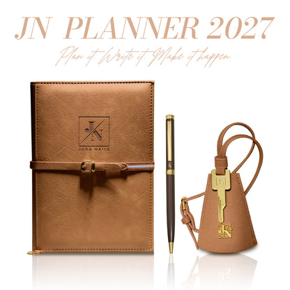 Agenda JN 2027 ÉDITION LIMITÉE – Inclus un stylo et un porte-clés offerts
