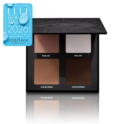 Ruka Beauty x JN Beauty - The Glam Aid Palette 4 x 2 g
