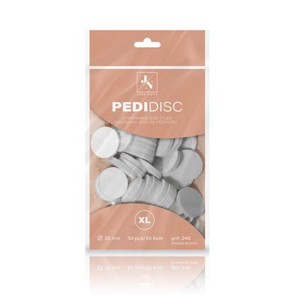 Disques jetables PediDisc (taille XL) – disque mousse abrasive grain 240 – 50 pièces