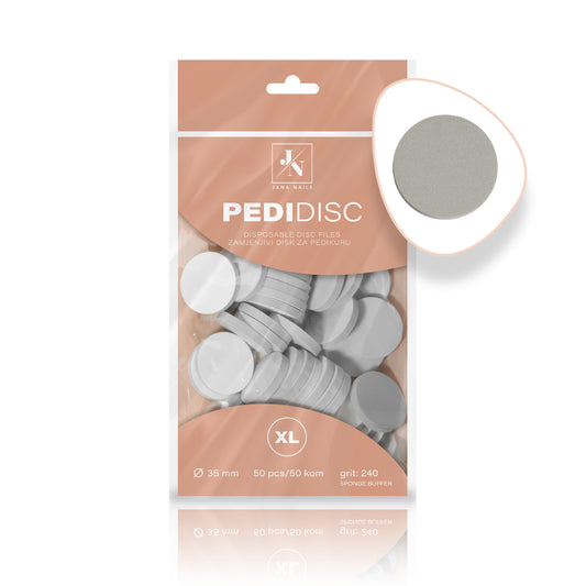 Disques jetables PediDisc (taille XL) – disque mousse abrasive grain 240 – 50 pièces