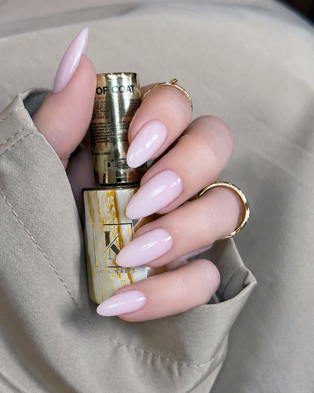 Milky Pink top coat - 10ml