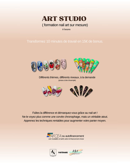 Formation Nail Art  "ART STUDIO" sur mesure