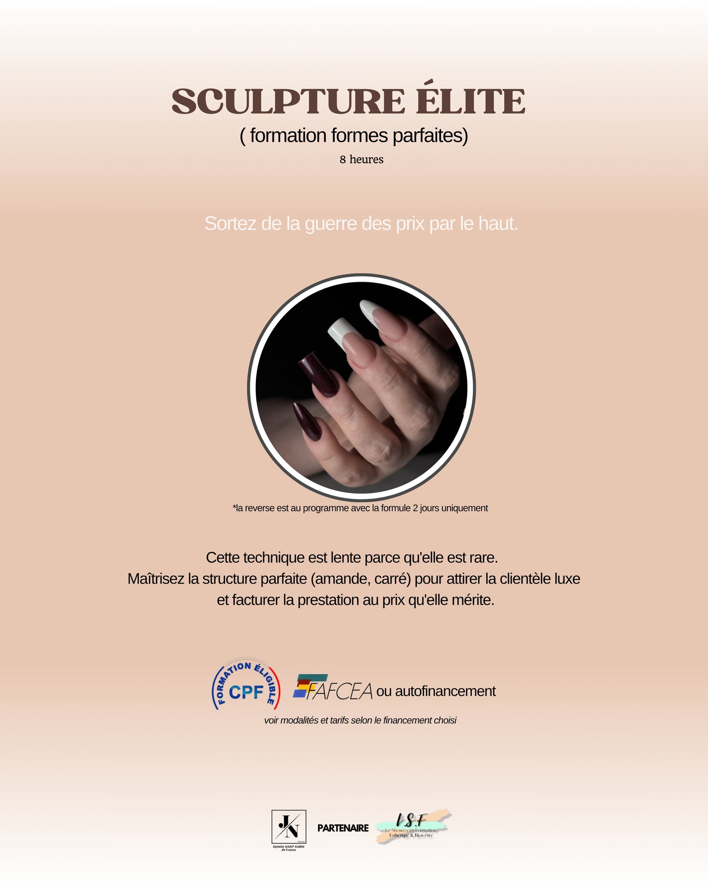 Formation Formes Parfaites "SCULPTURE ELITE 1 journée"